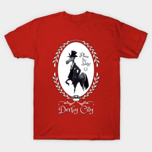 Derby City Collection: Place Your Bets 3 (Red) T-Shirt